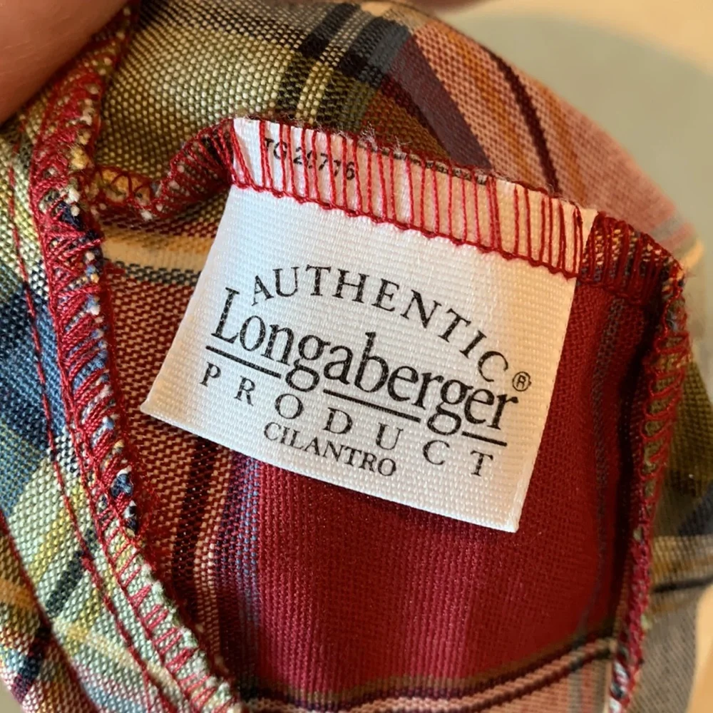 Longaberger Cilantro Basket Liner